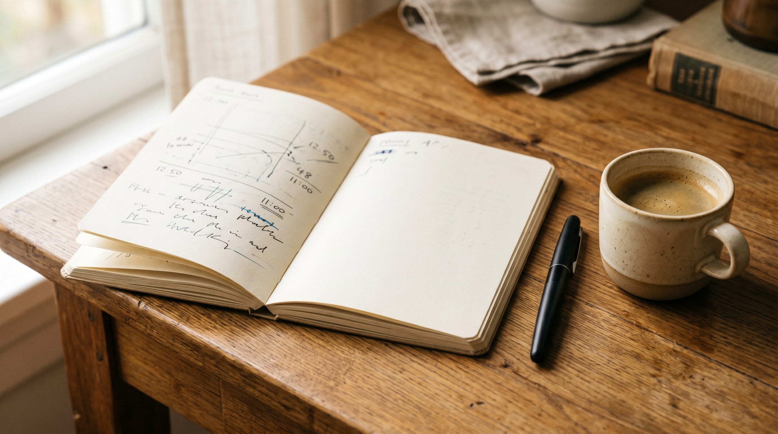 planning circle membership pricing on notebook