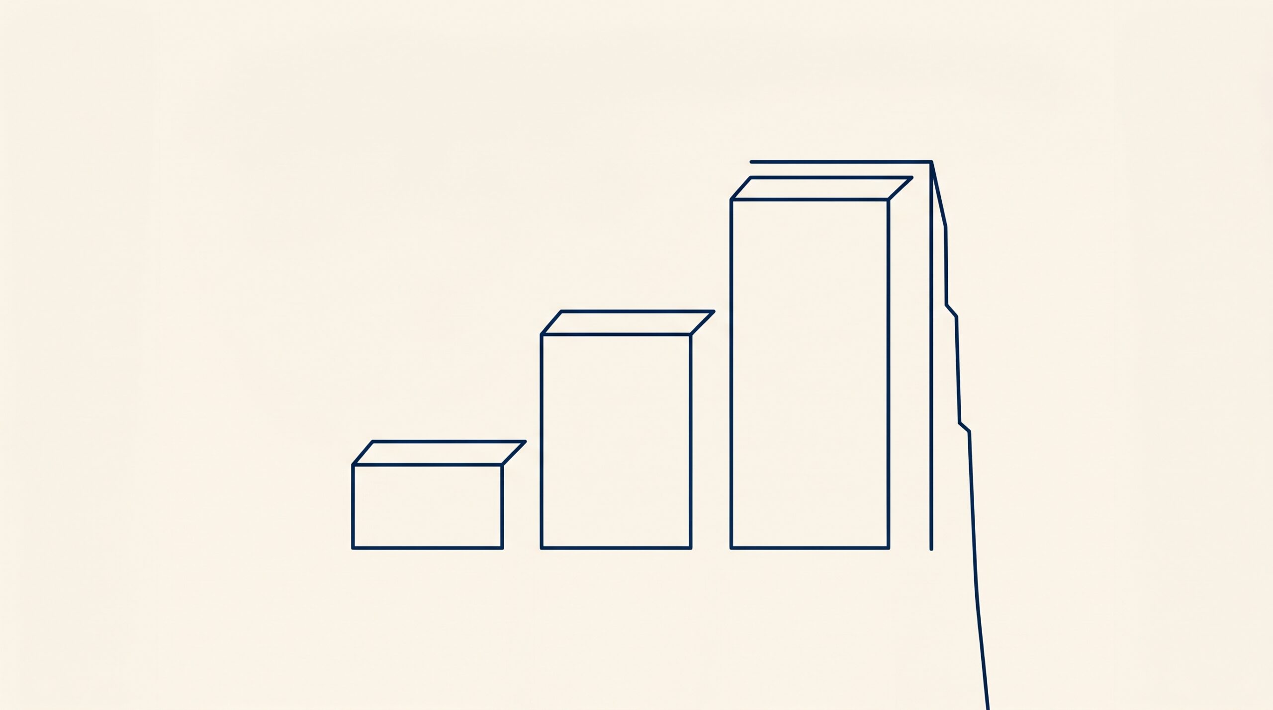 HubSpot pricing tier cliff jump from Starter to Pro visualization