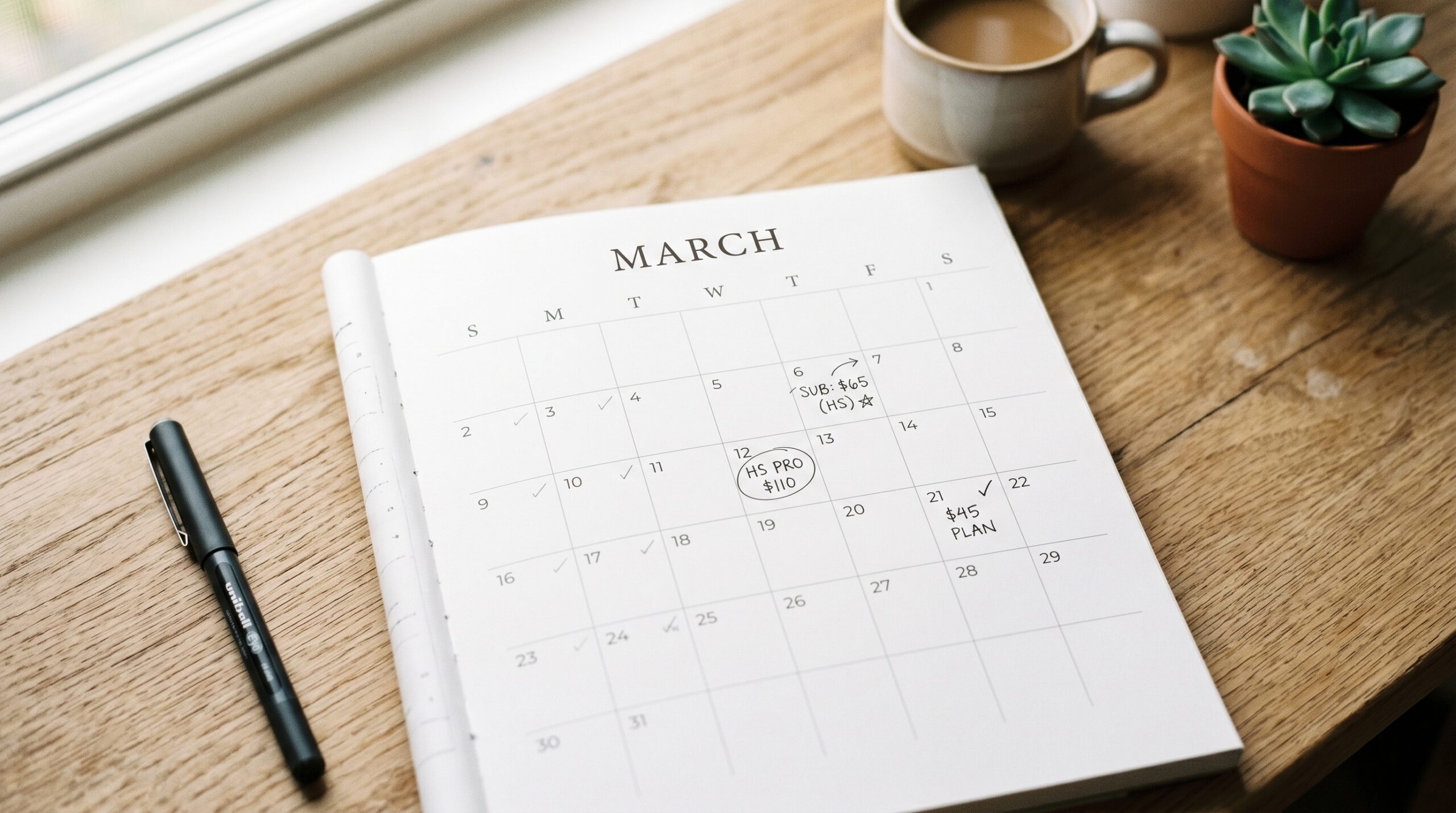 Tracking HubSpot pricing subscription costs over time