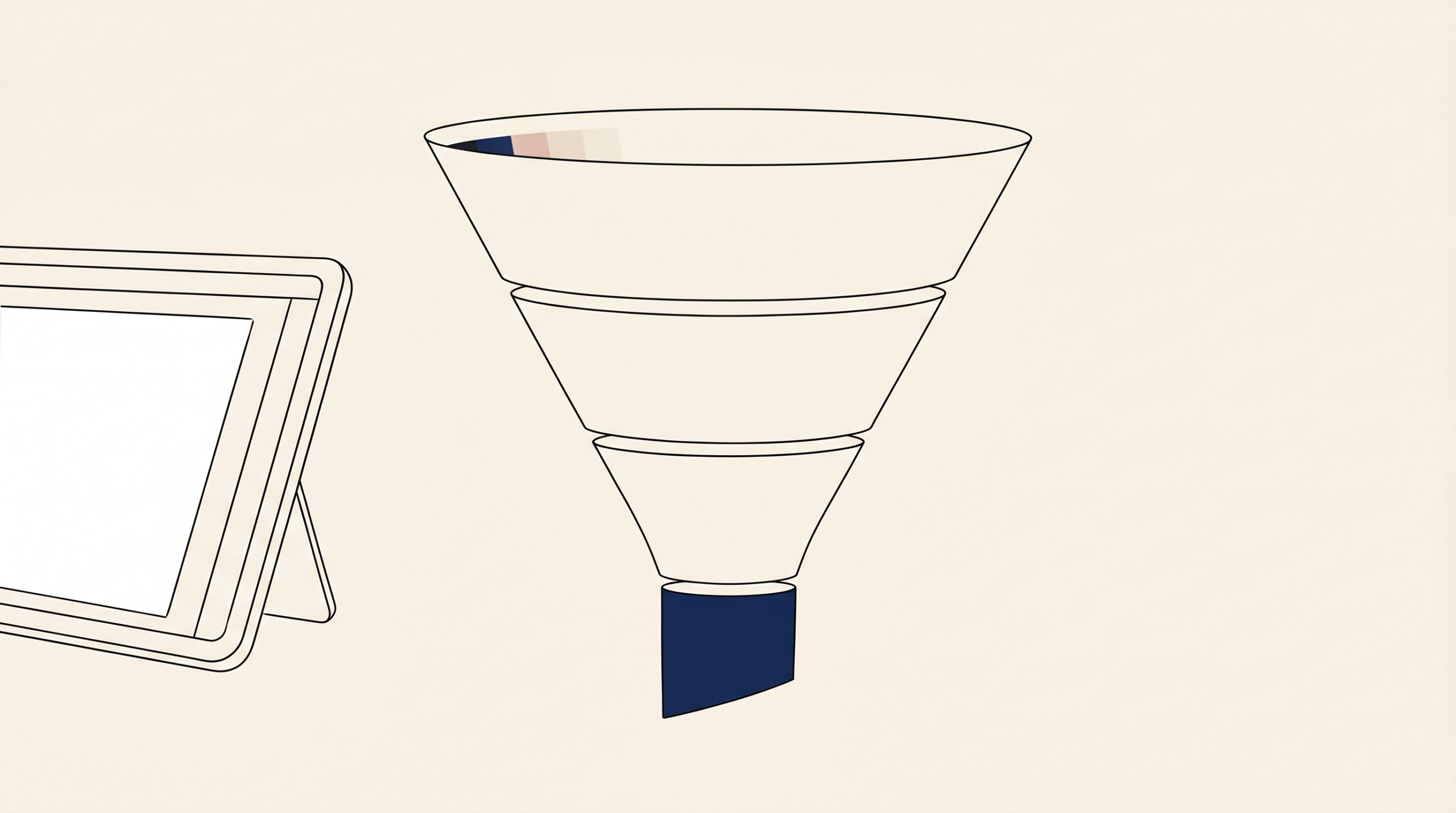 free website builder conversion funnel diagram