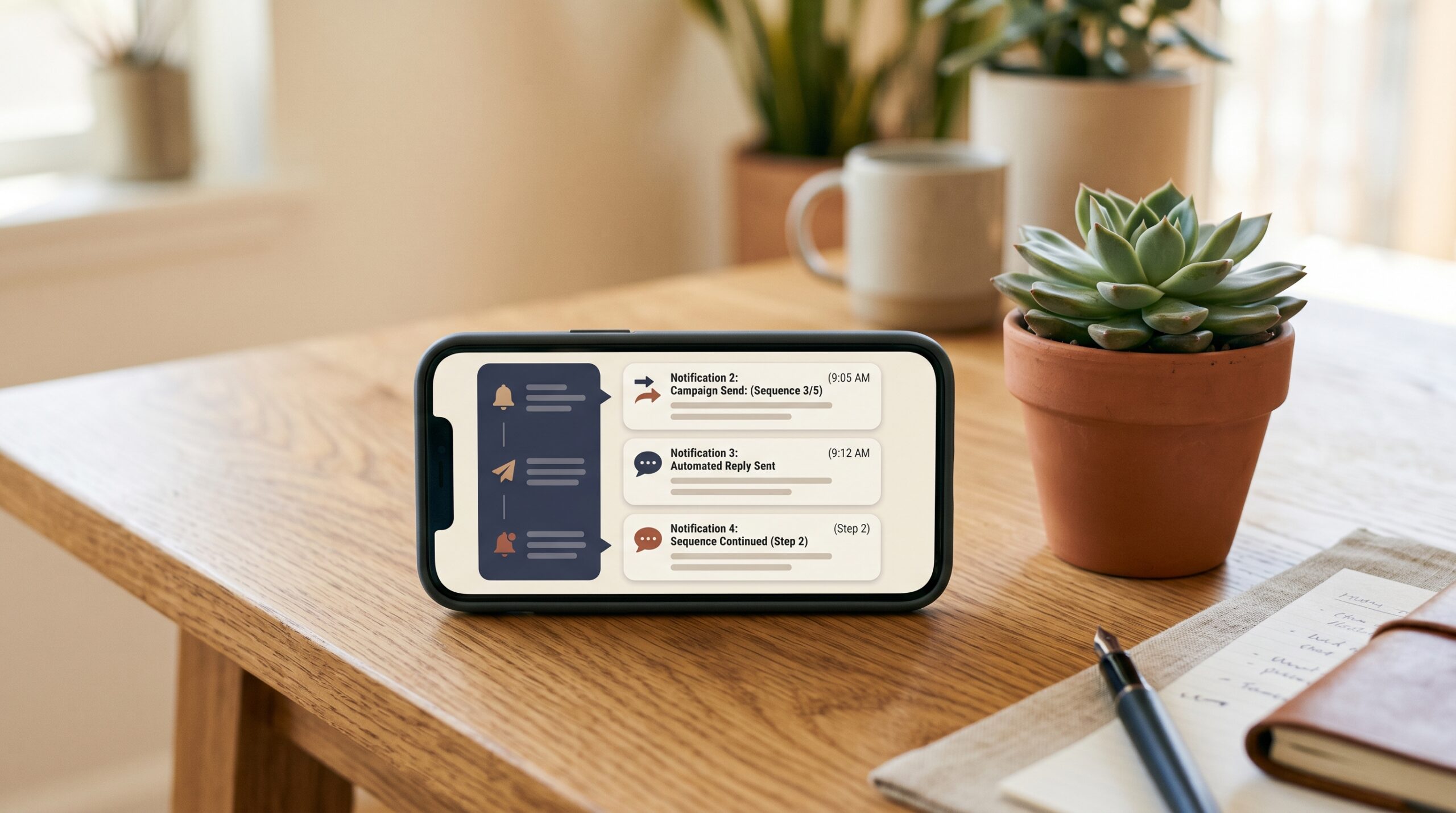 sales pipeline for small business automated follow-up sequence