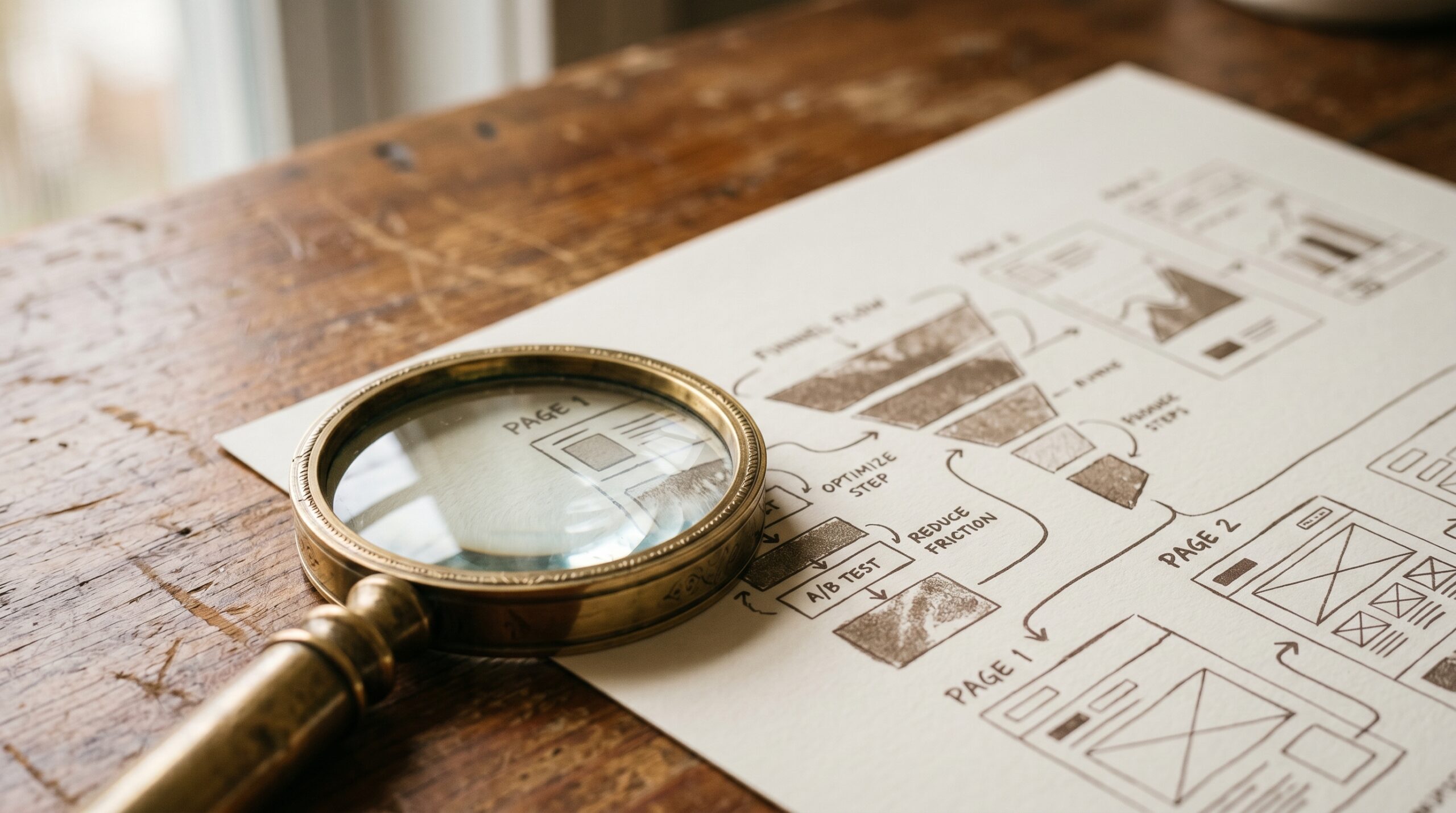 Optimizing funnel builder