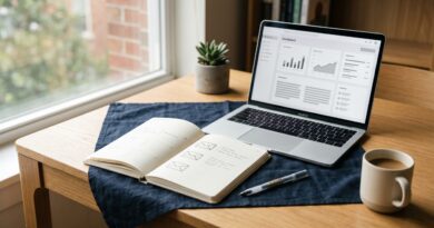 mailchimp vs constant contact workspace with analytical notes
