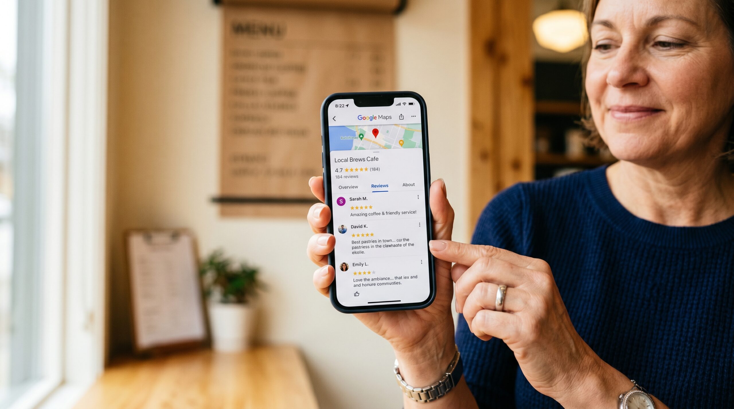online review management dashboard showing customer feedback across platforms