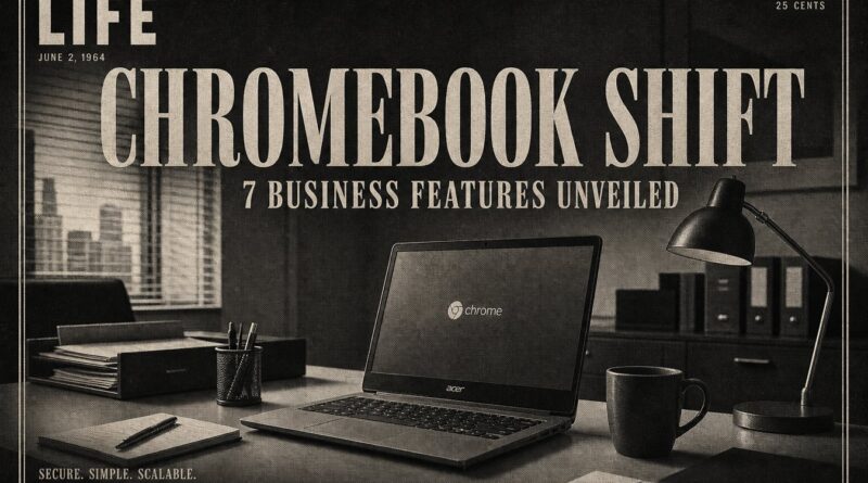 Android Chromebooks vintage magazine cover