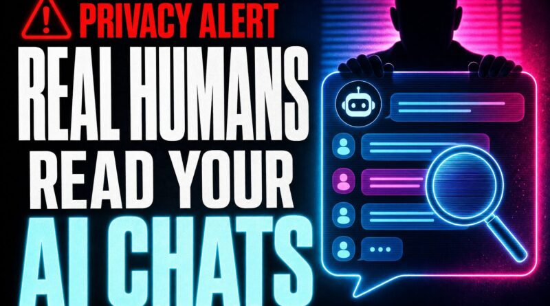 Real Humans Read Your AI Chats - 6 Smart Privacy Fixes