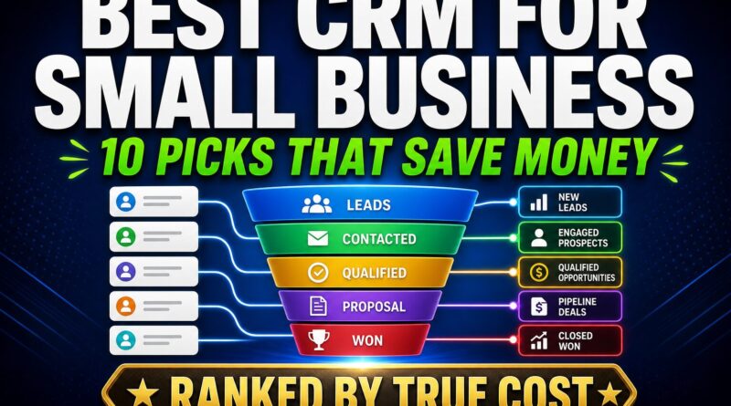 Best CRM for small business comparison guide hero image