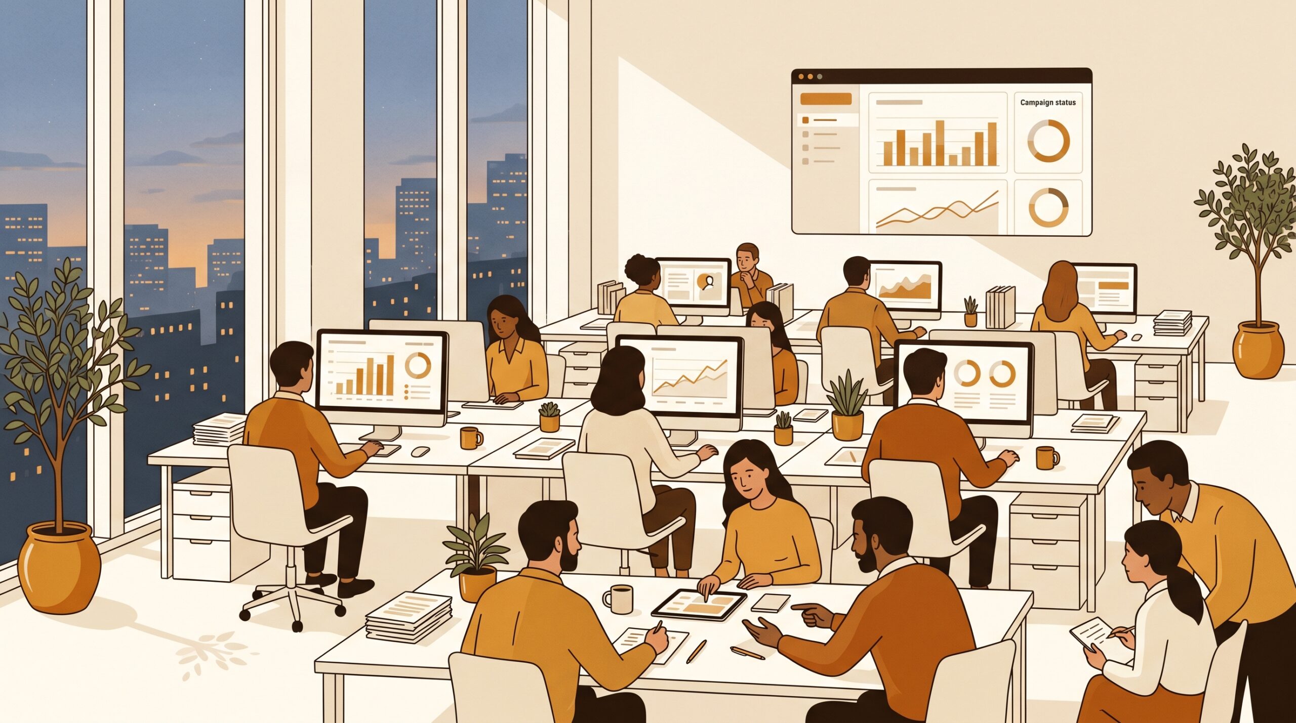 agentic AI marketing system automating budget decisions for enterprise marketing teams
