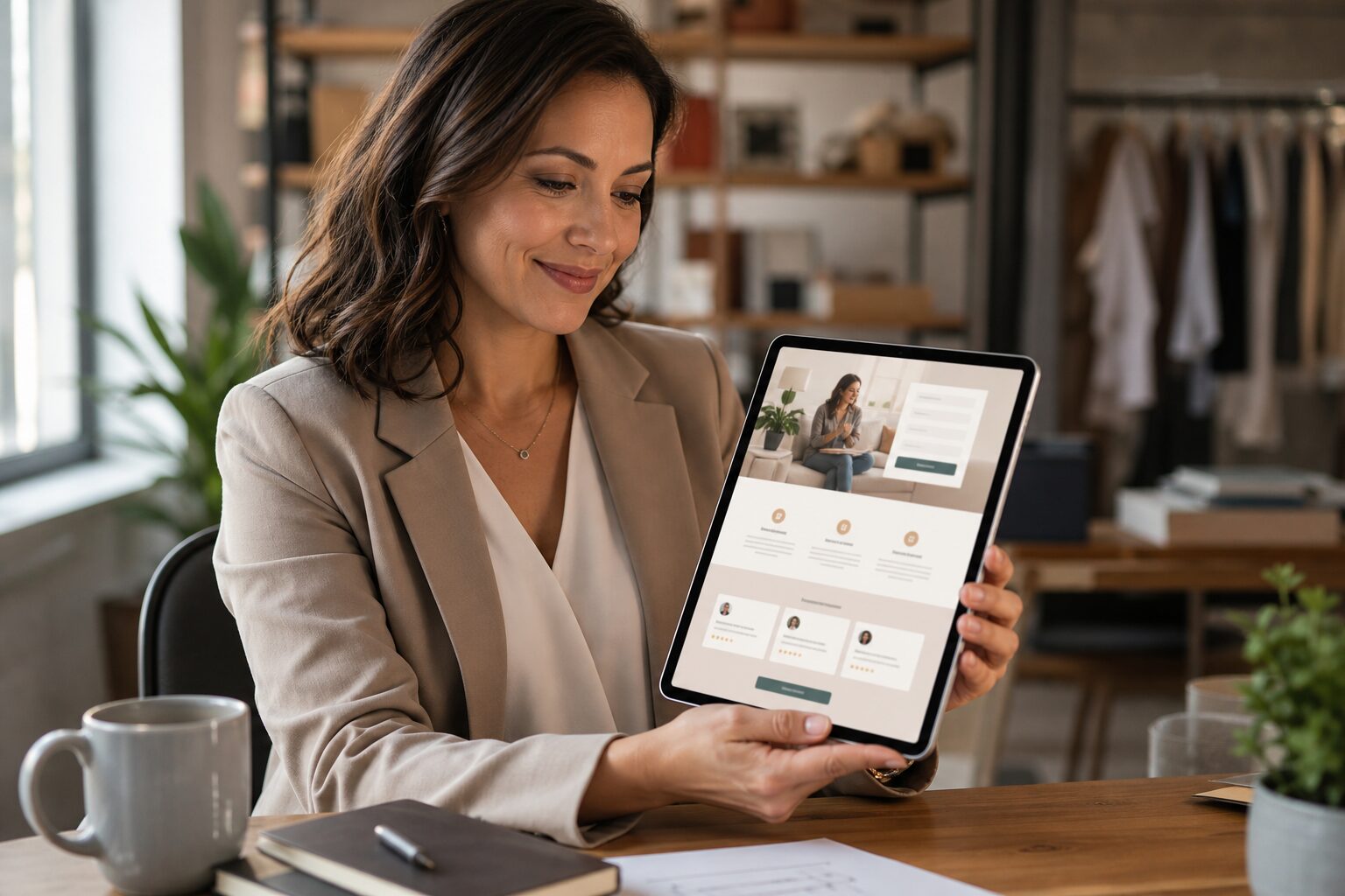 ai landing page builder for small business owners