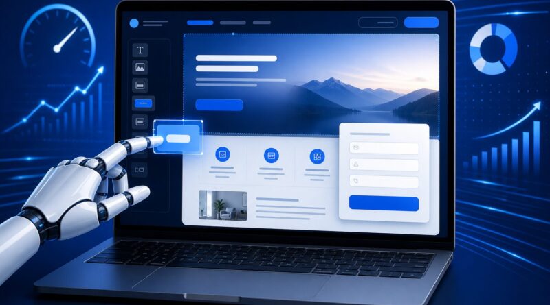 ai landing page builder for small businesses