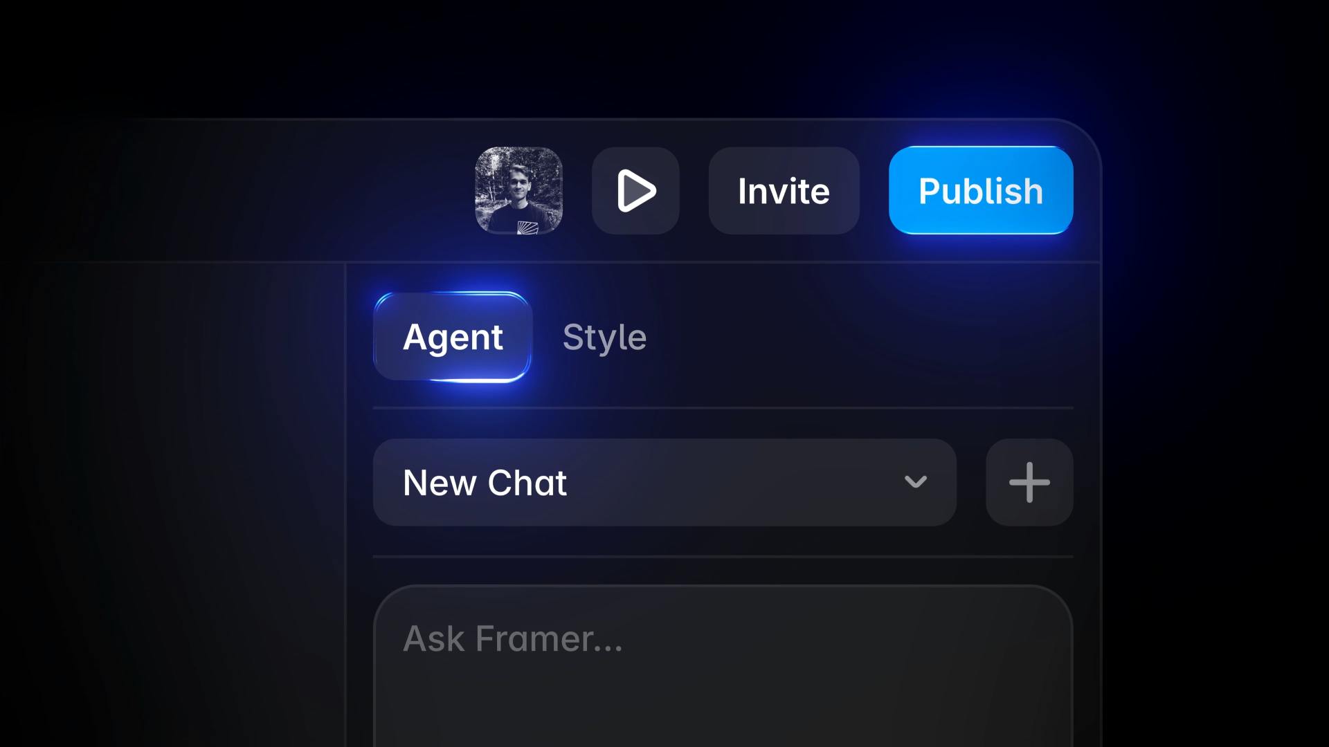 Framer 3.0 AI agents canvas feature for website design automation