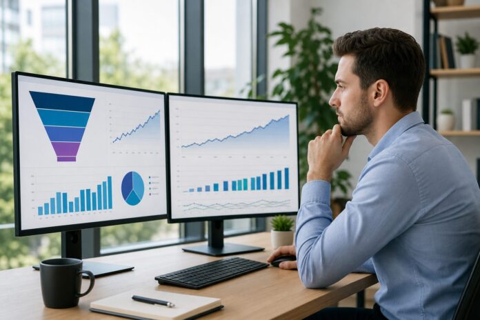 website conversion rate optimization analytics dashboard Automated Sales Machine