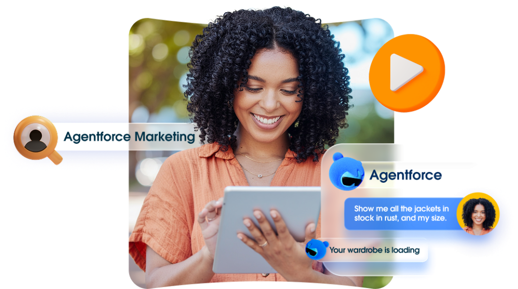 Software dashboard showing marketing automation for SMBs with a flow chart.
