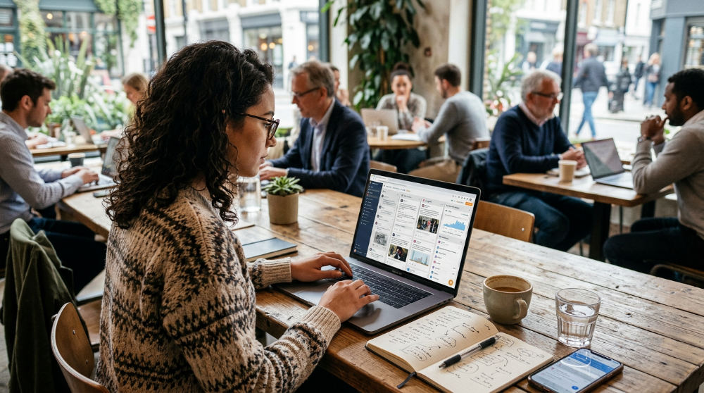 hootsuite social media management in practice