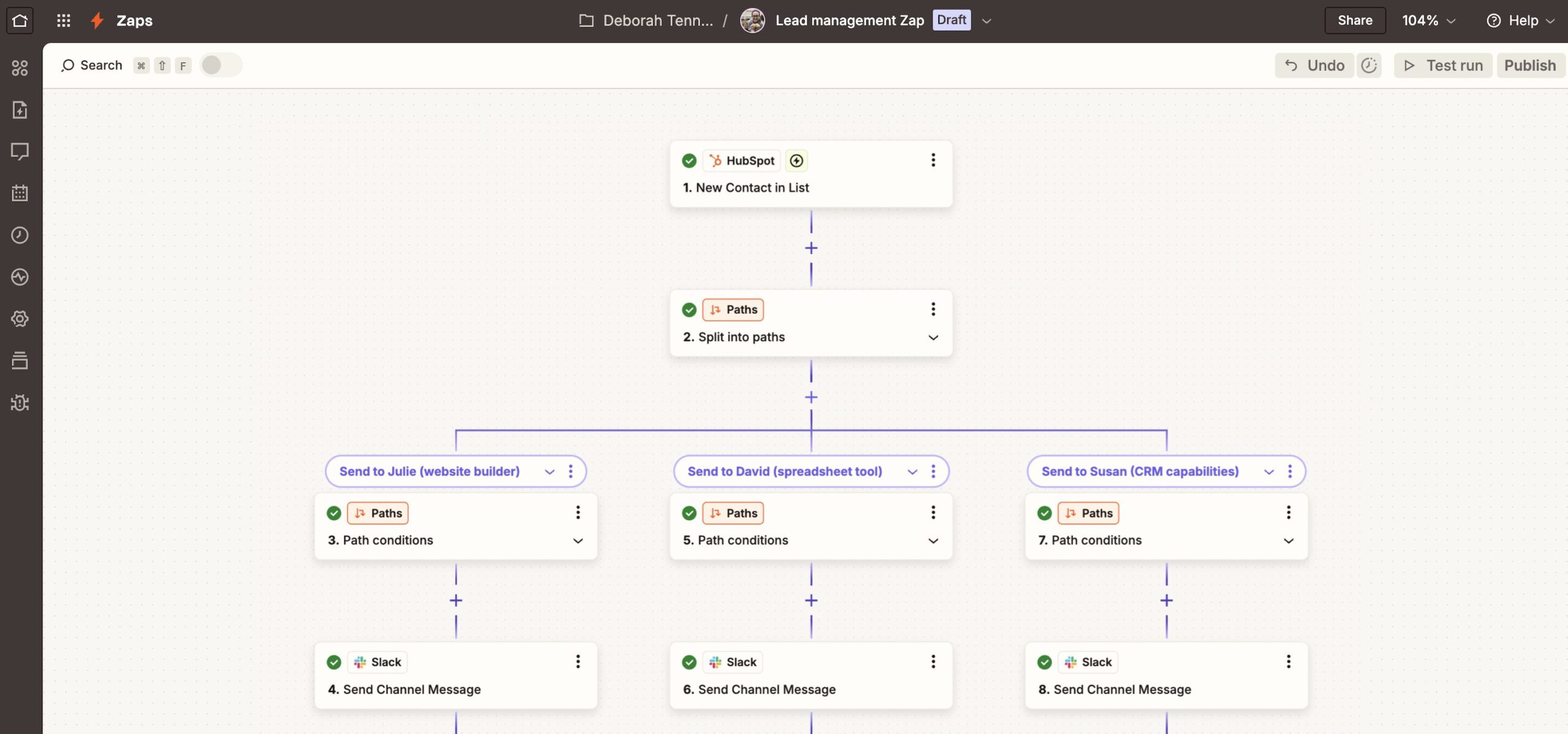Zapier, our pick for the best marketing automation software for AI orchestration